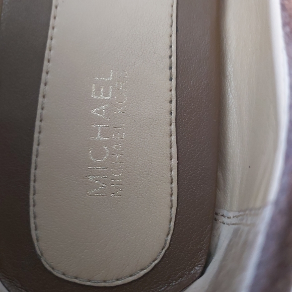 Michael Kors suede leather loafers flats brown - Picture 8 of 16